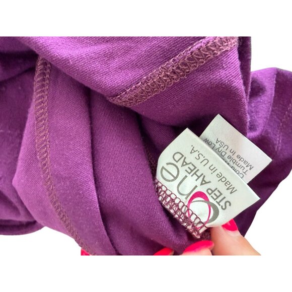 CANYON RANCH Purple Zip Track Jacket Size Small - Picture 4 of 7